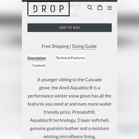 Kombi Black and DROP Gray Winter Gloves Lot FitS XL Youth Or Adult S - Picture 12 of 14